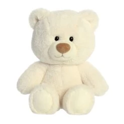 Huggawug The 13.5 Inch Cream Stuffed Bear By Aurora