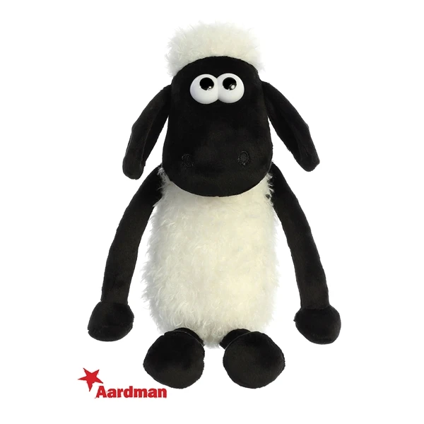 Small Plush Shaun The Sheep Stuffed Animal By Aurora 4 Small Plush Shaun The Sheep Stuffed Animal By Aurora - Image 2