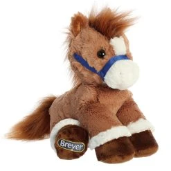 Breyer Little Bits Stuffed Chestnut Horse By Aurora