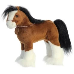 Breyer Showstoppers Clydesdale Stuffed Animal By Aurora -Boutique Plush Toy Discount Store AR 14369 4