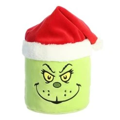 Dr. Seuss 6 Inch Plush Santa Grinch Mallow By Aurora