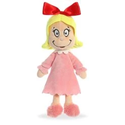Dr. Seuss Cindy Lou Who Stuffed Animal By Aurora