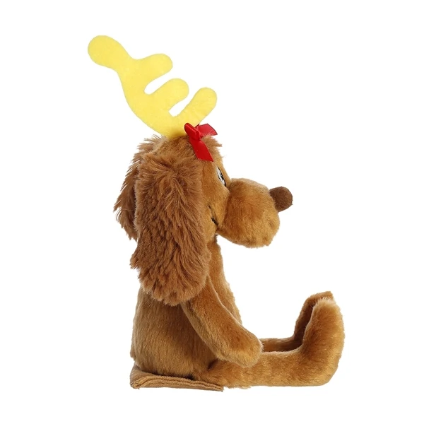 Dr. Seuss Max The Dog Magnetic Shoulderkins Plush By Aurora 6 Dr. Seuss Max The Dog Magnetic Shoulderkins Plush By Aurora - Image 4