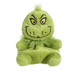 Dr. Seuss Grinch Palm Pals Plush By Aurora