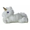 Celestial The Stuffed Unicorn Mini Flopsie By Aurora -Boutique Plush Toy Discount Store AR 16622 2