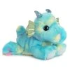 Sprinkles The Small Stuffed Blue Dragon Bright Fancies By Aurora -Boutique Plush Toy Discount Store AR 16702 2