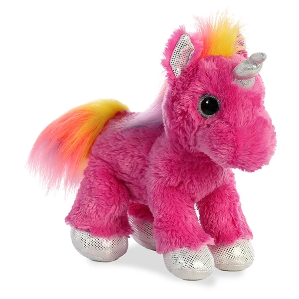 Cosmic The Stuffed Fuchsia Unicorn With Silver Hooves By Aurora 4 Cosmic The Stuffed Fuchsia Unicorn With Silver Hooves By Aurora - Image 2