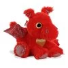 Sizzle The Red Stuffed Dragon Big Eyed Sparkle Tales Plush By Aurora -Boutique Plush Toy Discount Store AR 16773 2