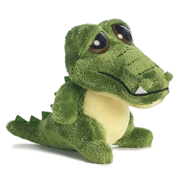 Dreamy Eyes Little Green Alligator Stuffed Animal With Sound By Aurora 4 Dreamy Eyes Little Green Alligator Stuffed Animal With Sound By Aurora - Image 2