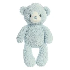 Huggy Bear The Baby Safe Plush Blue Bear By Ebba