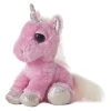 Heavenly The Dreamy Eyes Stuffed Pink Unicorn By Aurora -Boutique Plush Toy Discount Store AR 21247 2