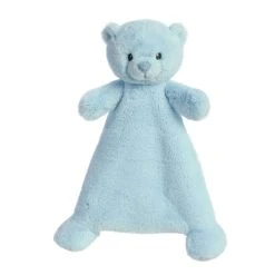 Blue My First Teddy Baby Safe Luveez By Ebba