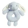 Dewey Sky Plush Bunny Baby Rattle By Ebba 1 Dewey Sky Plush Bunny Baby Rattle By Ebba -Boutique Plush Toy Discount Store AR 23249 2