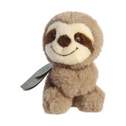 Small Silas The Baby Safe Sloth Eco-Friendly Stuffed Rattle By Ebba -Boutique Plush Toy Discount Store AR 23333 5