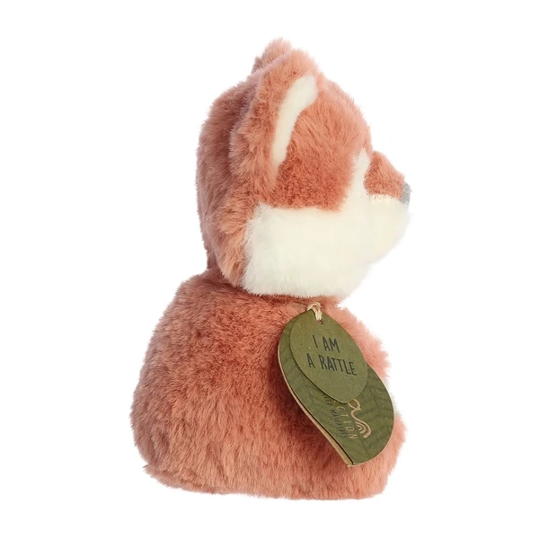 Baby Safe Fox Kit Eco-Friendly Stuffed Rattle By Ebba 5 Baby Safe Fox Kit Eco-Friendly Stuffed Rattle By Ebba - Image 3