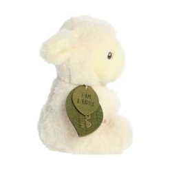 Baby Safe Lamb Eco-Friendly Stuffed Rattle By Ebba 9 Baby Safe Lamb Eco-Friendly Stuffed Rattle By Ebba -Boutique Plush Toy Discount Store AR 23367 4