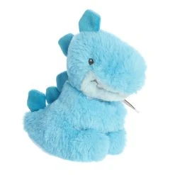 Baby Safe Sydney The Eco-Friendly Plush Stegosaurus Rattle By Ebba -Boutique Plush Toy Discount Store AR 23378 4