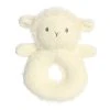 Baby Safe Cherub The Plush Lamb Rattle By Ebba -Boutique Plush Toy Discount Store AR 23439 2