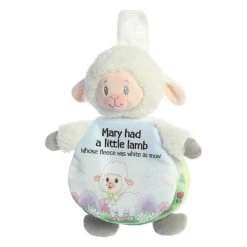 Mary Had A Little Lamb Story Pals Soft Book By Ebba -Boutique Plush Toy Discount Store AR 23480 6