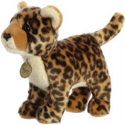 Realistic Stuffed Standing Jaguar Miyoni Wild Cat Plush By Aurora -Boutique Plush Toy Discount Store AR 26397 6
