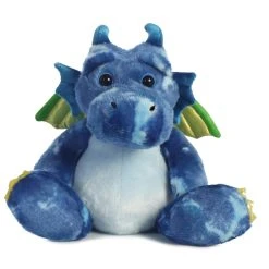 Verath Firebreath The Blue Dragon Stuffed Animal By Aurora