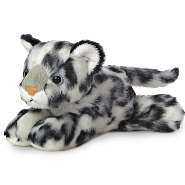 Little Chill The Stuffed Snow Leopard Mini Flopsie By Aurora 3 Little Chill The Stuffed Snow Leopard Mini Flopsie By Aurora