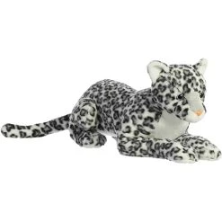 Jumbo Stuffed Snow Leopard Super Flopsie By Aurora