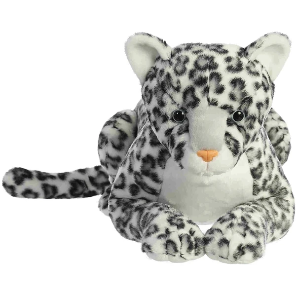 Jumbo Stuffed Snow Leopard Super Flopsie By Aurora 4 Jumbo Stuffed Snow Leopard Super Flopsie By Aurora - Image 2