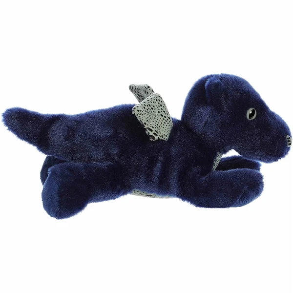 Little Sapphire The Stuffed Blue Dragon Mini Flopsie By Aurora 5 Little Sapphire The Stuffed Blue Dragon Mini Flopsie By Aurora - Image 3