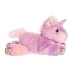 Plush Pink Rainbow Unicorn Mini Flopsie By Aurora 8 Plush Pink Rainbow Unicorn Mini Flopsie By Aurora -Boutique Plush Toy Discount Store AR 31847 4