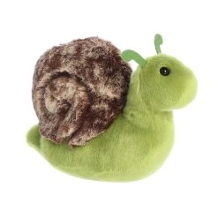 Slow The Stuffed Snail Mini Flopsie By Aurora