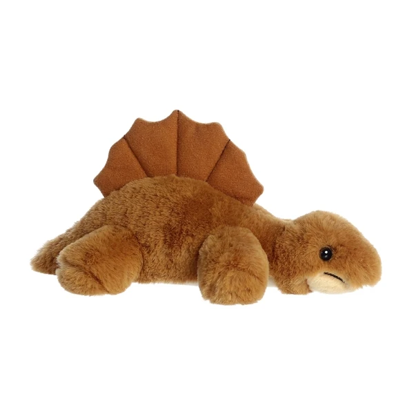 Plush Edaphosaurus Mini Flopsie Dinosaur By Aurora 5 Plush Edaphosaurus Mini Flopsie Dinosaur By Aurora - Image 3