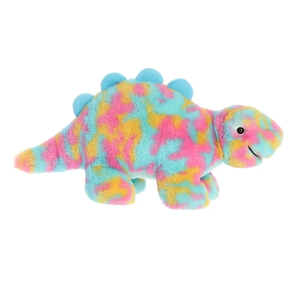 Speckling Stegosaurus Stuffed Animal Watercolor Dinos By Aurora 5 Speckling Stegosaurus Stuffed Animal Watercolor Dinos By Aurora - Image 3
