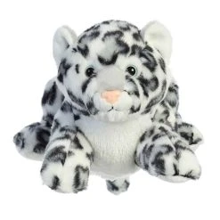 Full Body Snow Leopard Hand Puppet By Aurora