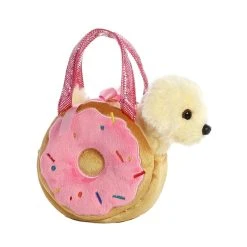 Fancy Pals Plush Dog With Yummy Donut Bag By Aurora 7 Fancy Pals Plush Dog With Yummy Donut Bag By Aurora -Boutique Plush Toy Discount Store AR 32821 4