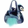 Pet Carrier With Stuffed Peacock Luxe Boutique Plush By Aurora -Boutique Plush Toy Discount Store AR 32837 2