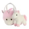 Fancy Pals Plush Tulip Unicorn With Bag By Aurora 2 Fancy Pals Plush Tulip Unicorn With Bag By Aurora -Boutique Plush Toy Discount Store AR 32856 2
