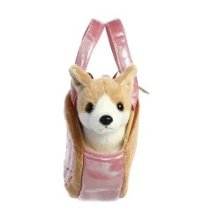 Fancy Pals Plush Dog With Cinnamon Roll Bag By Aurora -Boutique Plush Toy Discount Store AR 32909 5