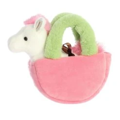 Fancy Pals Plush Pony With Apple Slice Bag By Aurora 13 Fancy Pals Plush Pony With Apple Slice Bag By Aurora -Boutique Plush Toy Discount Store AR 32932 7