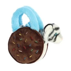 Fancy Pals Plush White Tiger With Ice Cream Sandwich Bag By Aurora 10 Fancy Pals Plush White Tiger With Ice Cream Sandwich Bag By Aurora -Boutique Plush Toy Discount Store AR 32935 4