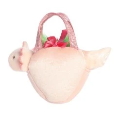 Fancy Pals Plush Axolotl With Strawberry Bag By Aurora -Boutique Plush Toy Discount Store AR 32939 7