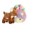 Fancy Pals Plush Fawn Deer With Enchanted Rainbow Bag By Aurora -Boutique Plush Toy Discount Store AR 32946 2
