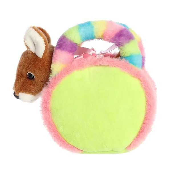 Fancy Pals Plush Fawn Deer With Enchanted Rainbow Bag By Aurora 8 Fancy Pals Plush Fawn Deer With Enchanted Rainbow Bag By Aurora - Image 6