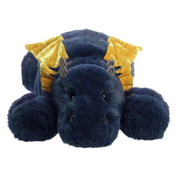 Stuffed Dragon 18 Inch Snoozles Plush By Aurora 4 Stuffed Dragon 18 Inch Snoozles Plush By Aurora - Image 2