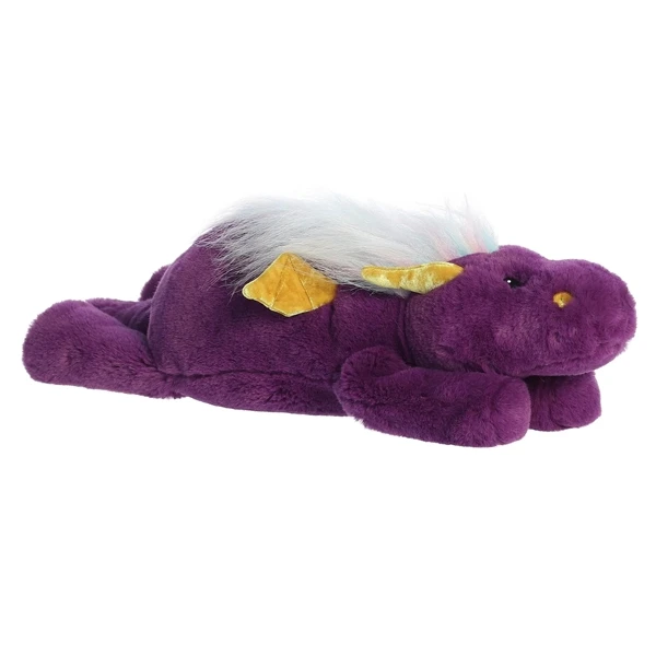 Stuffed Purple Dragon 17 Inch Snoozles Plush By Aurora 3 Stuffed Purple Dragon 17 Inch Snoozles Plush By Aurora