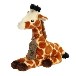 Eco Nation Stuffed Giraffe By Aurora -Boutique Plush Toy Discount Store AR 35004 4