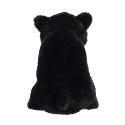 Eco Nation Stuffed Black Bear By Aurora -Boutique Plush Toy Discount Store AR 35007 8