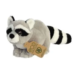 Eco Nation Stuffed Raccoon By Aurora -Boutique Plush Toy Discount Store AR 35008 4