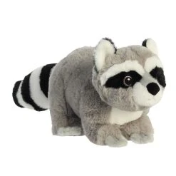 Eco Nation Stuffed Raccoon By Aurora -Boutique Plush Toy Discount Store AR 35008 6