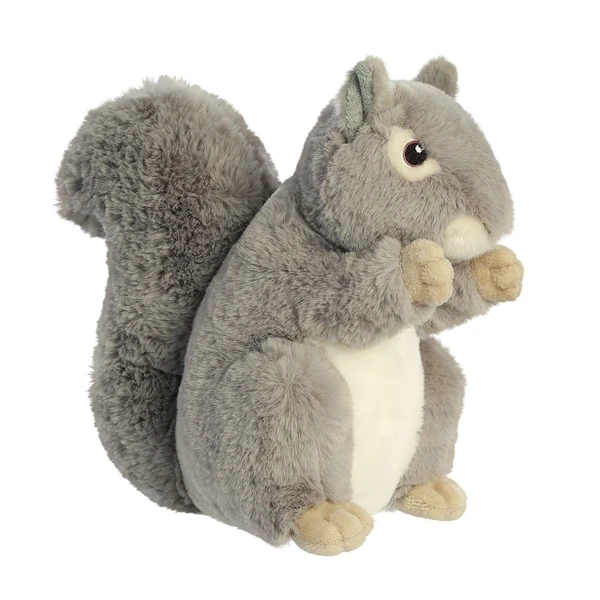 Eco Nation Stuffed Gray Squirrel By Aurora 8 Eco Nation Stuffed Gray Squirrel By Aurora - Image 6